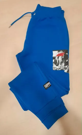 Pantalones de chándal Supply & Demand azules