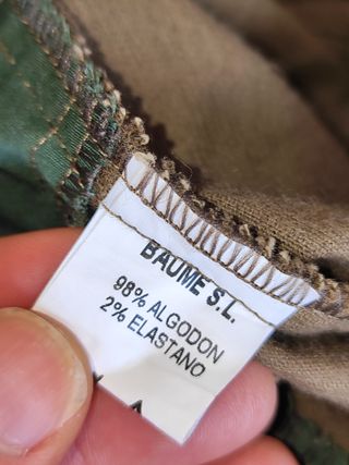 Falda pana marrón Baume vintage Talla L