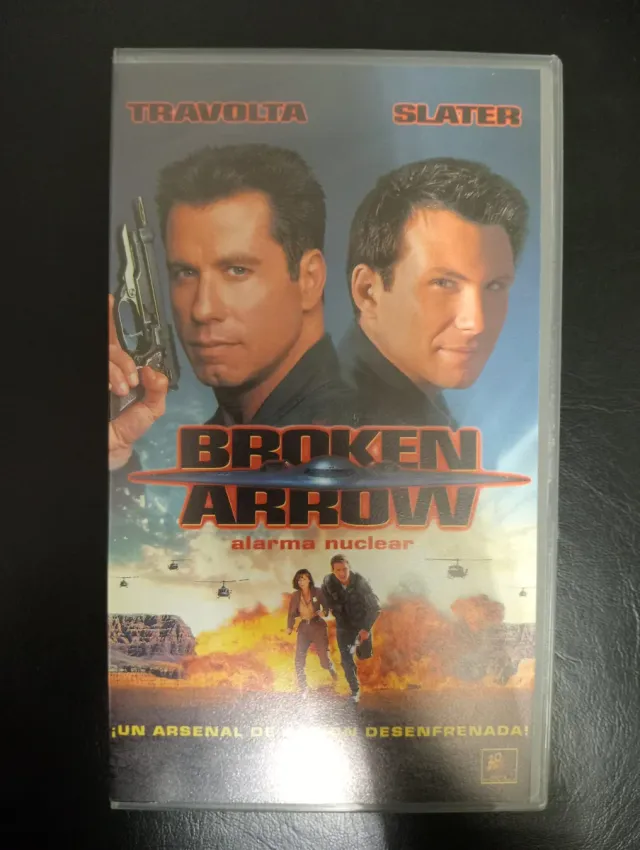 VHS Broken Arrow (Acción/Thriller)