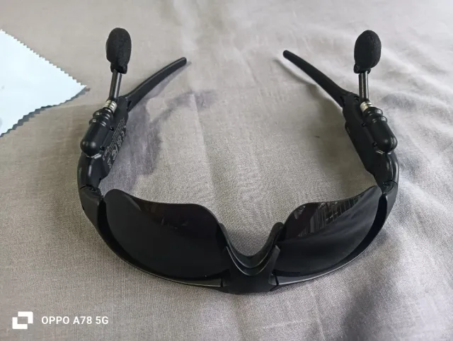 Gafas Inteligentes Negras con auriculares integrad