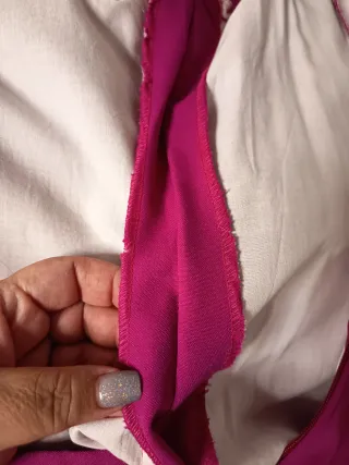 Vestido de flamenca buganvilla con volantes