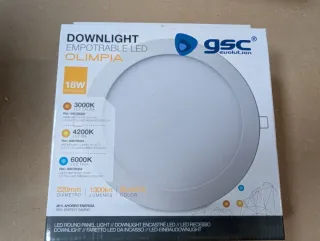 Foco LED Empotrable GSC Olimpia 18W