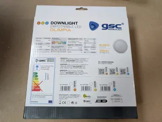 Foco LED Empotrable GSC Olimpia 18W