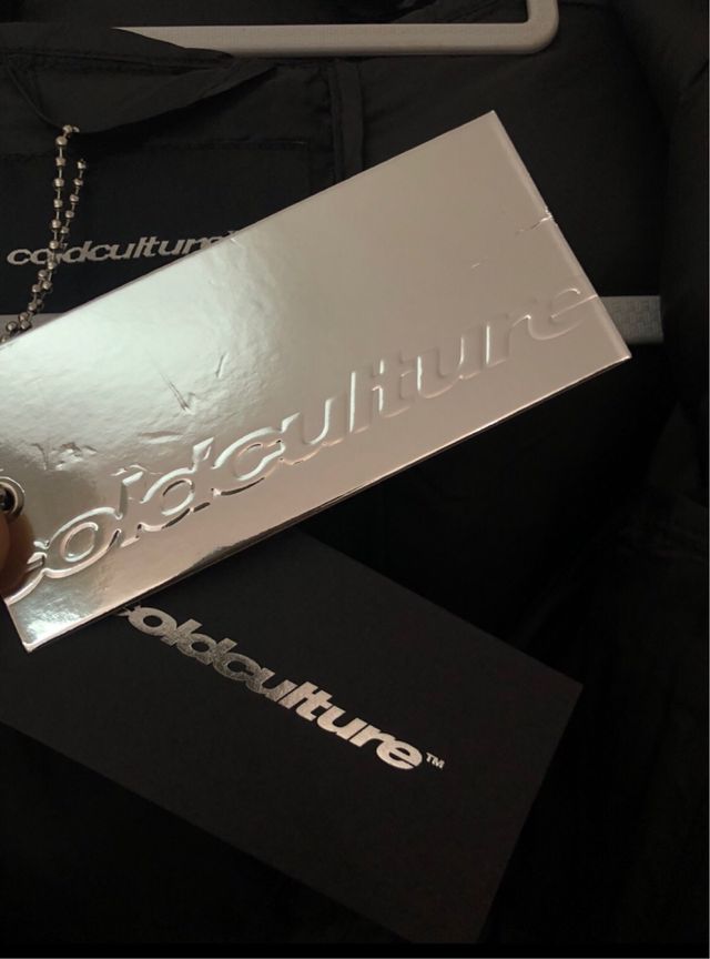 Chaqueta Puffer Cold Culture Negra