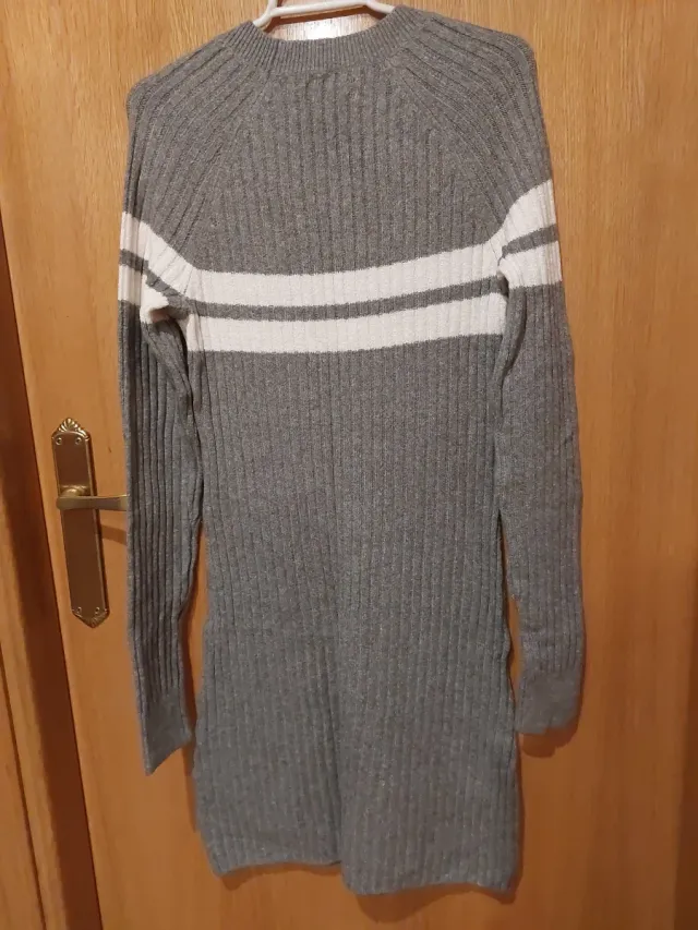 Vestido Hollister Gris Talla M