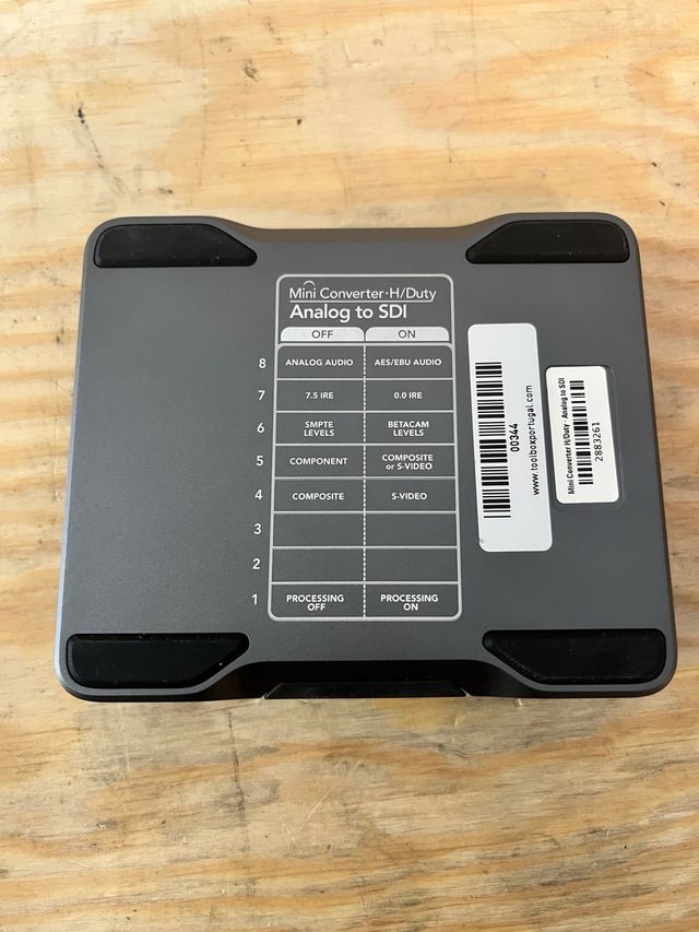 Blackmagic Mini Converter Analog to SDI