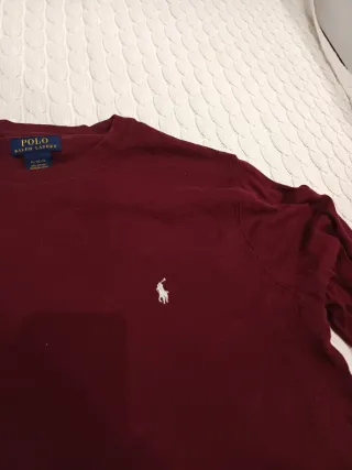 Polo Ralph Lauren Camiseta Manga Larga Roja XL