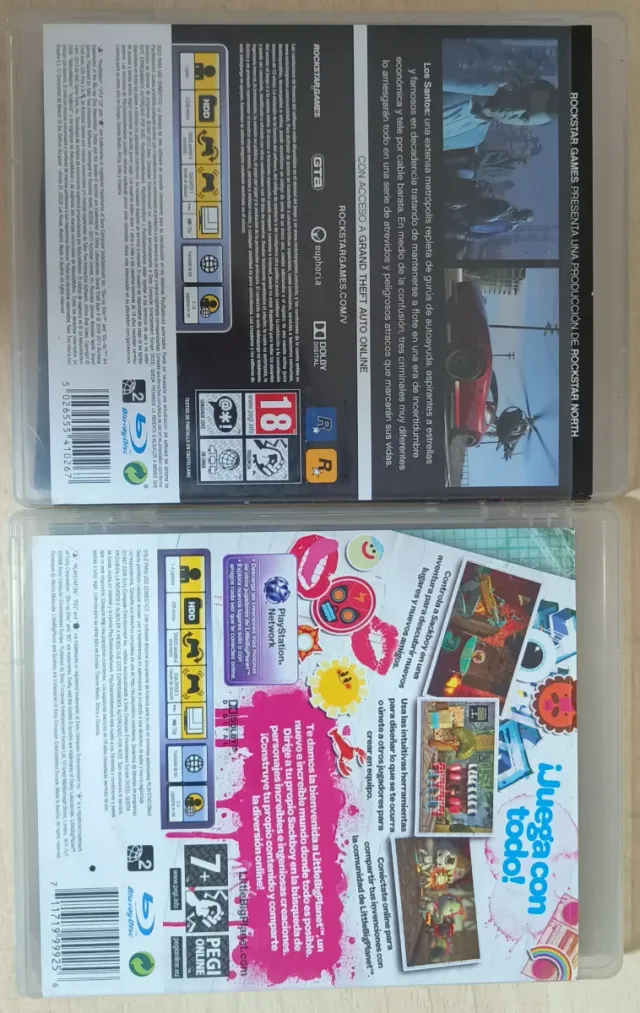 Giochi PS3: Grand Theft Auto V e LittleBigPlanet