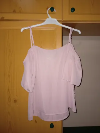 Blusa rosa de tirantes