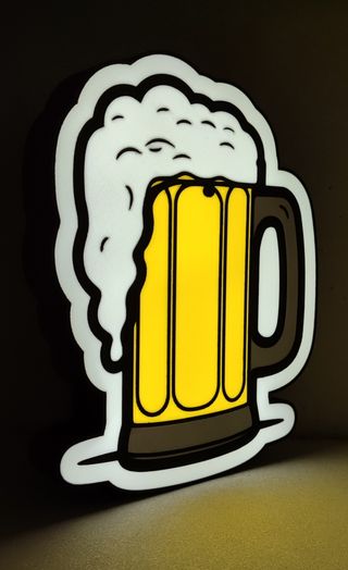 Lámpara LED Jarra Cerveza Txoko Bar 20% DESCUENTO