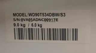 Lavadora-Secadora Samsung Blanca