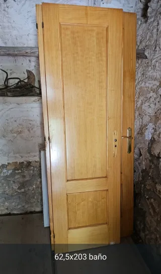 6 Puertas madera interior