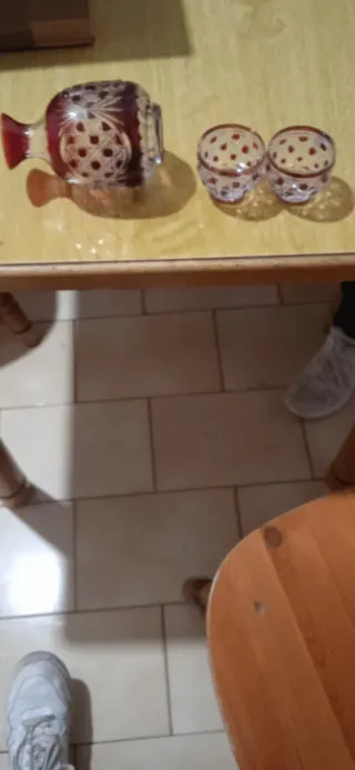 Bicchierini in vetro decorati