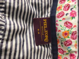 Camisa rayas azul y blanco