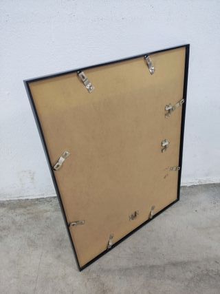 MARCO FOTOGRAFÍA 40x50 Negro, trasera y cristal