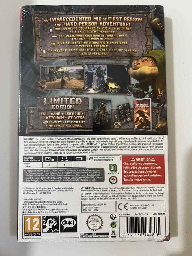 Oddworld Stranger's Wrath HD Limited Edition NSW