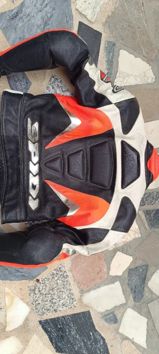 Traje moto cuero Spidi mujer