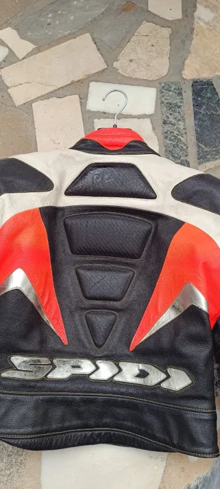 Traje moto cuero Spidi mujer