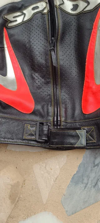 Traje moto cuero Spidi mujer