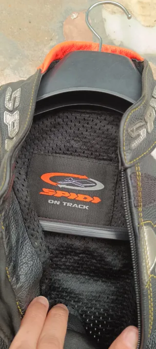 Traje moto cuero Spidi mujer