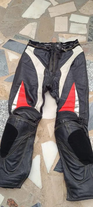 Traje moto cuero Spidi mujer