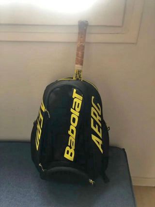 Conjunto raqueta tenis Babolat y mochila