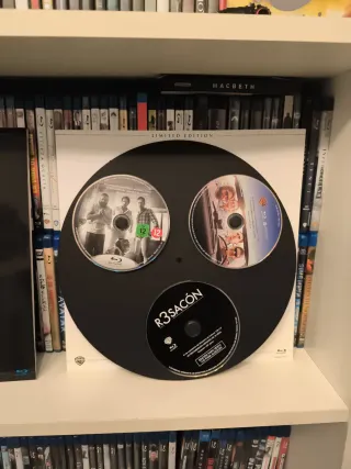 Resacón: La Trilogía Blu-ray formato vinilo