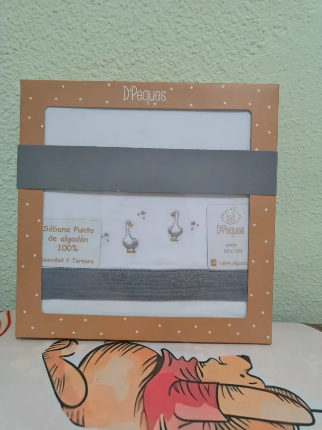 Sábana cuna D'Peques algodón 100%