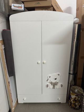 Armadio cameretta orsetti bianco