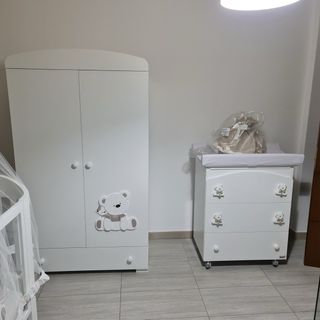 Armadio cameretta orsetti bianco