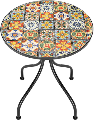 Set Tavolo 60 x 70 cm + 2 Sedie Pieghevoli con Dec