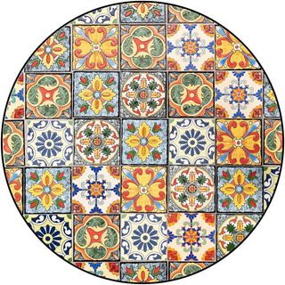 Set Tavolo 60 x 70 cm + 2 Sedie Pieghevoli con Dec