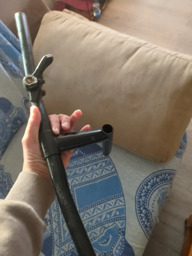 Manillar y potencia bici antigua