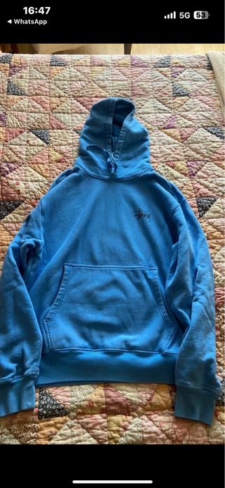Sudadera Stussy Azul Talla L