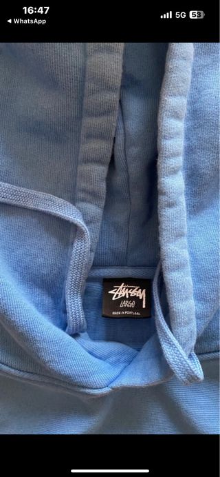 Sudadera Stussy Azul Talla L