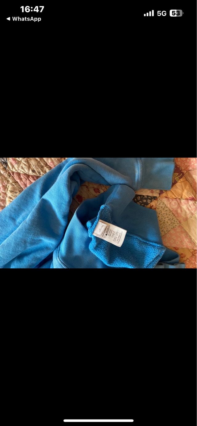 Sudadera Stussy Azul Talla L