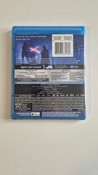 Star Wars: El Imperio Contraataca Blu-ray
