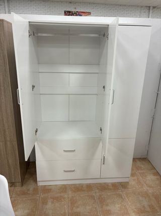 Armario 3 puertas blanco