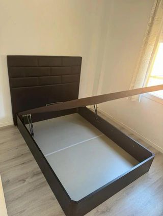 Canapé abatible con colchónes Viscoelastica