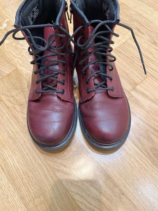 Botas Dr. Martens Rojo Cereza