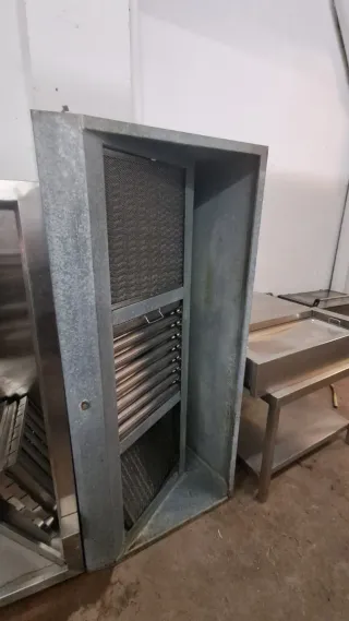 Campana extractora industrial acero inoxidable