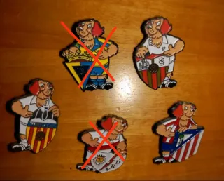 Lote Pins Antiguos Clubes Fútbol