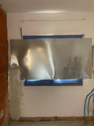 Panel materiales puerta anti okupa