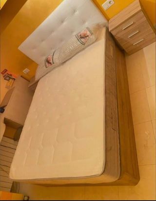 Canapé abatible con colchónes Viscoelastica