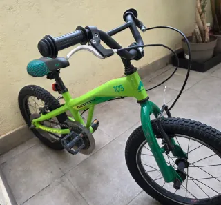 Bicicleta Monty 16 Infantil Verde.