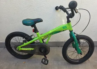 Bicicleta Monty 16 Infantil Verde.