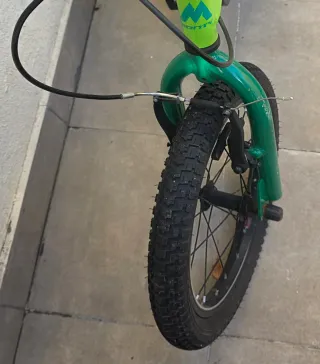 Bicicleta Monty 16 Infantil Verde.