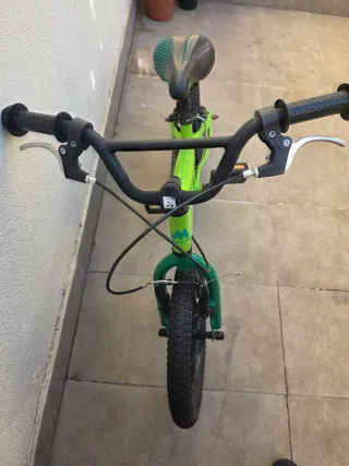Bicicleta Monty 16 Infantil Verde.