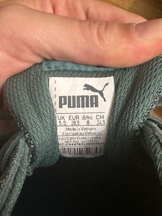 Zapatillas Puma Verde