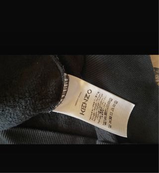 Jersey Kenzo Paris Talla L Negro